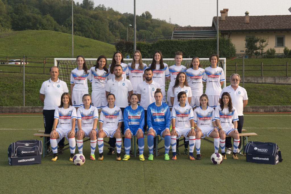La rosa delle Allieve delle Giovanili del Brescia Calcio Femminile
